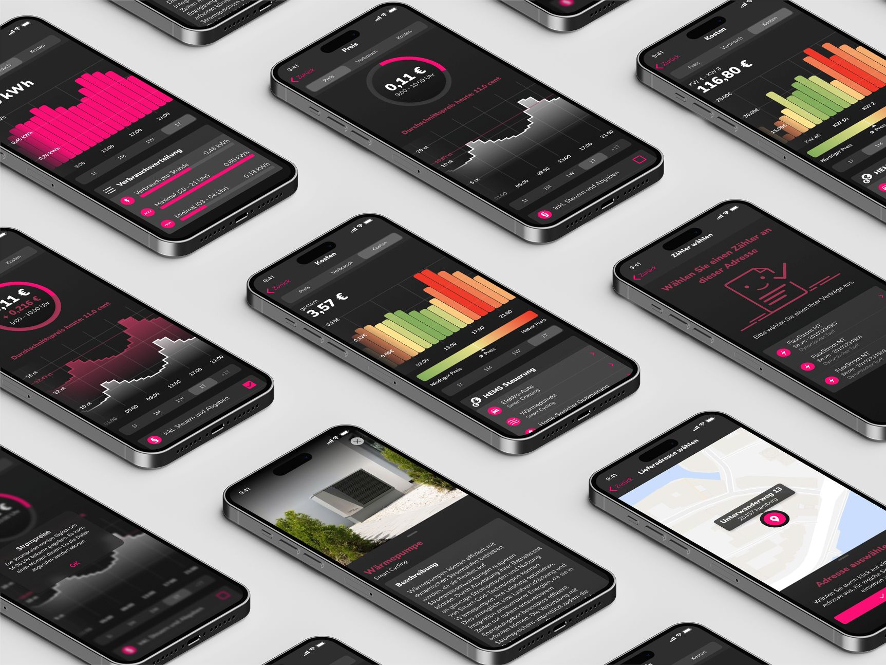 Widget: Dynamischer Stromtarif